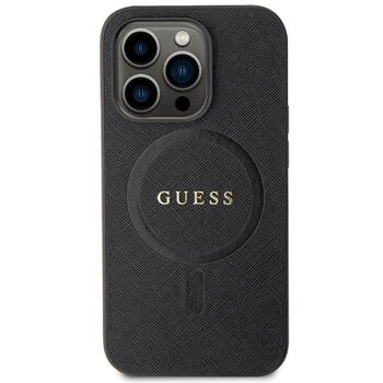 Guess GUHMP14LPSAHMCK Saffiano MagSafe Защитный чехол для iPhone 14 Pro 6.1
