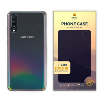 Mocco Original Clear Case 2mm Силиконовый чехол для Samsung A705 Galaxy A70 Прозрачный (EU Blister) (PC15727)