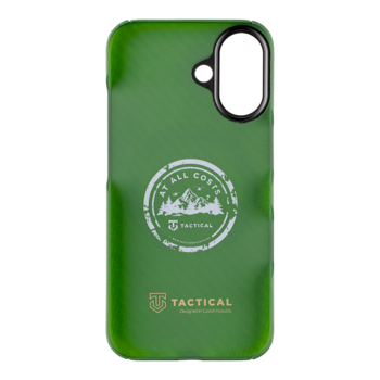 Tactical MagForce Aramid Cover Защитный чехол для Apple iPhone 16 / зелёный (TA-57983126539)