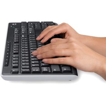 Logitech K270 Bezvadu klaviatūra (ENG) (920-003738)