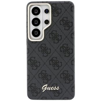 Guess 4G Script MagSafe Case Защитный чехол для Samsung Galaxy S26 Ultra / чёрный (GUHMS26L5P4FWMSK)