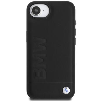BMW Leather Hot Stamp Чехол для Apple iPhone 16e (BMHCPSE4SLLBK)