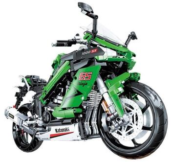 Jie Star Kawasaki Ninja 1000SX Sporta Motocikla Konstruktora komplekts 2304gab. (58053)