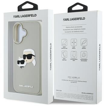 Karl Lagerfeld HC 3D Чехол для Apple iPhone 16 (KLHCP16SRBCKCHLE)
