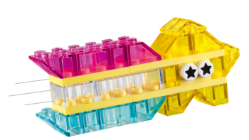 LEGO 11040 Classic Caurspīdīgie ķieģelīši Konstruktors (11040)