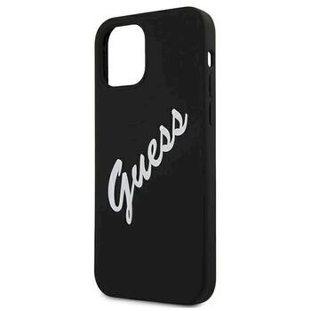 Guess GUHCP12SLSVSBW Silicone Vintage Hardcase Защитный чехол для iPhone 12 mini 5,4