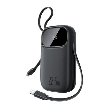 Baseus EnerFill FC31 Портативный аккумулятор 20000 mAh 22.5W USB-C + Lightning / чёрный (6932172691196)