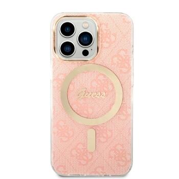Guess Set GUBPP13XH4EACSP Case+ Charger Защитный чехол для iPhone 13 Pro Max / розовый (GUBPP13XH4EACSP)