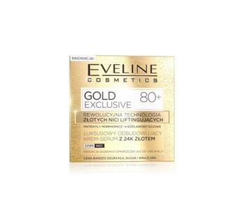 Eveline Cosmetics Gold Lift Expert 80+ Cream-Serum Sejas Krēms-Serums 50ml (5901761975574)