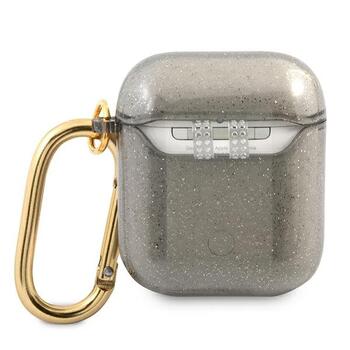 Guess GUA2UCG4GK AirPods cover Glitter Collection Защитный чехол для AirPods / чёрный (GUA2UCG4GK)