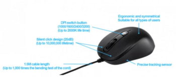 Asus MU101C Мышь (90XB05RN-BMU000)