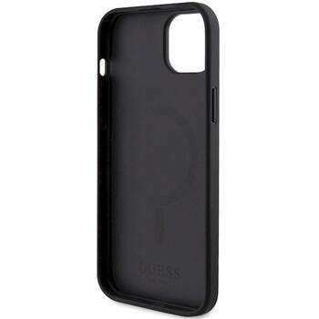Guess GUHMP15MPSAHMCK Hardcase Saffiano MagSafe Защитный чехол для iPhone 15 Plus / 14 Plus 6.7