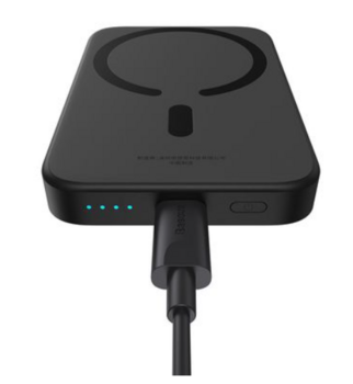 Baseus Mini Wireless Magnetic Повербанк 6000mAh (P10059002113-00)