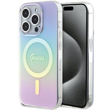 Guess GUHMP15LHITSU Hardcase IML Iridescent MagSafe Защитный чехол для iPhone 15 Pro 6.1