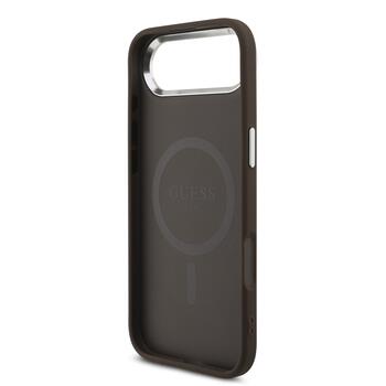 Guess 4G MagSafe Case Aizsargapvalks priekš iPhone Air / brūns (GUHMP17MP4GSSMCW)