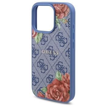 Guess GUHMP16XP4ROPEMCB Hardcase 4G Flowers Print MagSafe Защитный чехол для iPhone 16 Pro Max 6.9