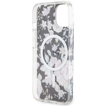 Guess GUHMP14MHCFWSK Flower MagSafe Защитный чехол для iPhone 14 Plus / 15 Plus 6.7