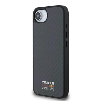 Red Bull Carbon Shiny Logo MagSafe Case Чехол для Apple iPhone 16e (RBHMPSE424CFILSK)