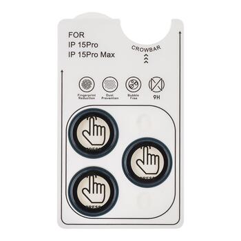OBAL:ME Lens Protector Защита линз для Apple iPhone 15 Pro/15 Pro Max / титаново-синий (57983125792)