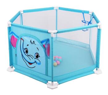 RoGer Elephant Детский Игровой Манеж С Мячиками 50шт (5903864947564)