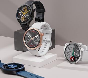 RUBICON Smartwatch RNCF14 Смарт-часы / серебристый/белый (SMARUB252)