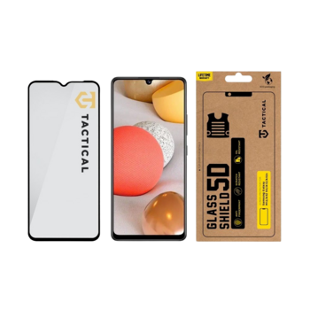 Tactical Glass Shield 5D Защитное стекло для Samsung Galaxy M12/A32 5G/A12/A02s / чёрный (TA-57983102213)