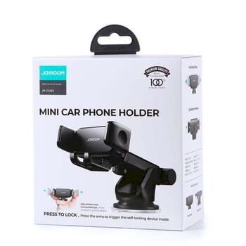 Joyroom JR-ZS283 Car Mount Clamp Holder Автомобильный держатель 360 Rotation (Dashboard Version) 4.7-6.7 inch / чёрный (JR-ZS283DASH-BLK)