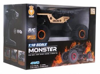 RoGer Toys Crawler Monster Radio Vadāmā Automašīna 1:18 (RO-TVMC-GO)