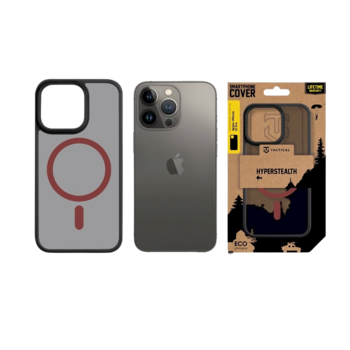 Tactical MagForce Hyperstealth 2.0 Cover Aizsargapvalks priekš iPhone 13 Pro / melns/sarkans (TA-57983121087)