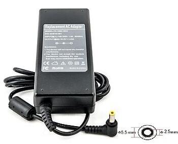 Зарядное устройство HP90E5525 для ноутбуков Hp 18.5V / 4.9A / 90W (HP90E5525)