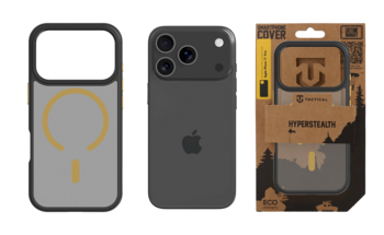 Tactical MagForce Hyperstealth 2.0 Cover Защитный чехол для iPhone 17 Pro / чёрный/жёлтый (TA-57983126616)