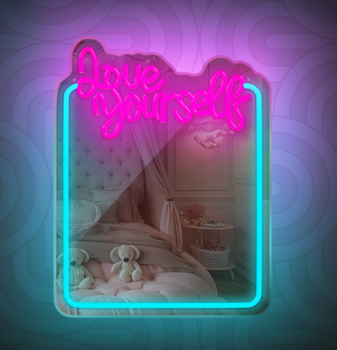 Forever Light FMNE01 Neon LED Зеркало Декорация (FMNE01)