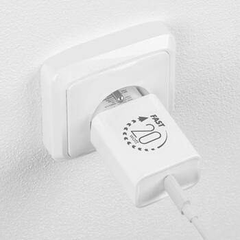 OBAL:ME Wall Charger Зарядное устройство USB-C 20W / белый (20W1CWH)
