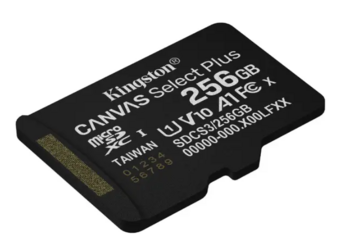 Kingston Canvas Select Plus MicroSDXC Карта памяти 256GB (SDCS3/256GBSP)