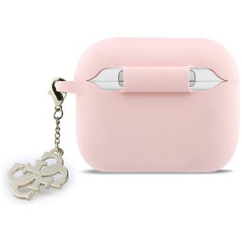 Guess 4G Charm Silicone Case Чехол для наушников Apple AirPods Pro 3 (GUAP3LECG4P)
