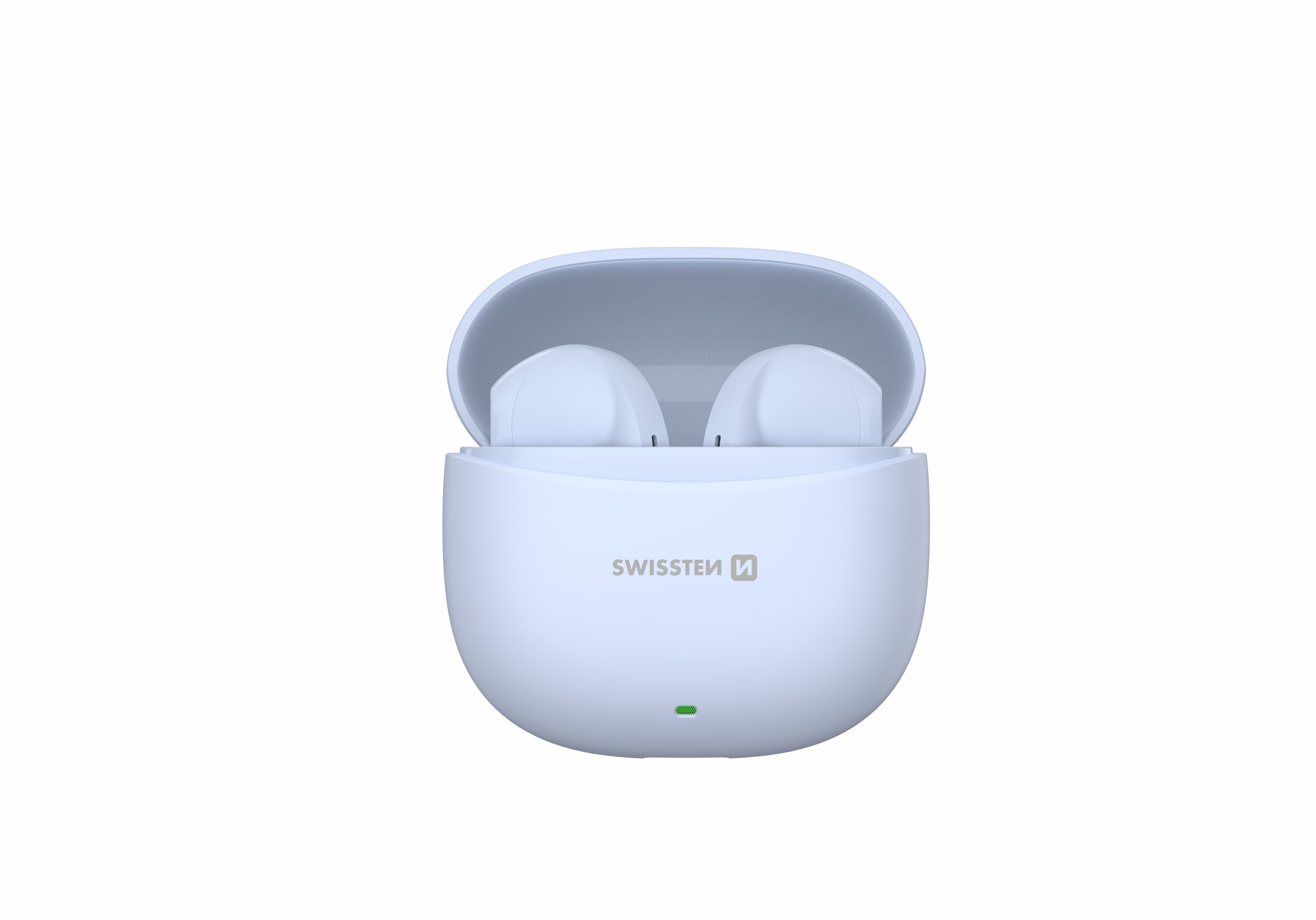 Swissten TWS Mini TUNE Bluetooth Стерео Гарнитура с Микрофоном Синяя (51107098)