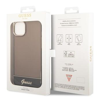 Guess GUHCP14MHGCOK Hardcase Translucent Aizsargapvalks priekš iPhone 14 Plus / 15 Plus 6.7