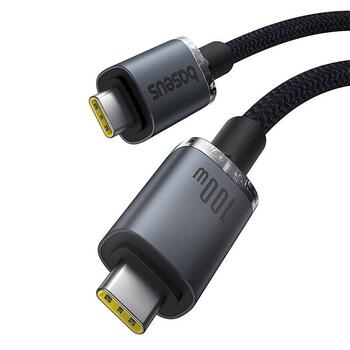 Baseus Crystal Shine Кабель USB‑C – USB‑C 1.5 m 100W (P10318204111-00)
