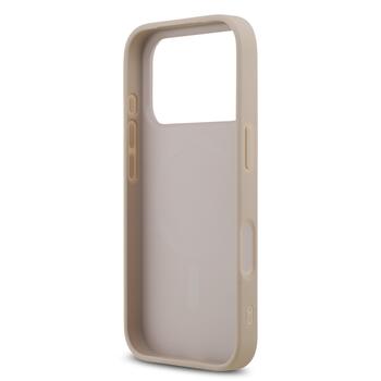 Guess PU Leather 4G Colored Ring MagSafe Case Защитный чехол для iPhone 17 Pro / розовый (GUHMP17LG4GFRP)