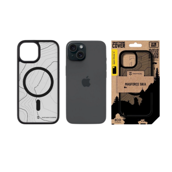 Tactical MagForce Hyperstealth Sika Cover Защитный чехол для iPhone 15 / асфальт (TA-57983126322)