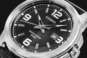 CASIO Vīriešu pulkstenis MTP-1314PL-8AVEF / sudraba (MTP-1314PL-8AVEF)