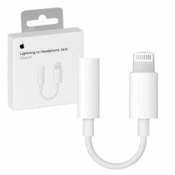 Apple MMX62ZM/A 3.5 mm uz Lightning Audio Adapteris (MMX62ZM/A)