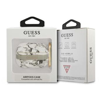 Guess GUAPHCHMAG Marble Strap Collection Защитный чехол для AirPods Pro / серый (GUAPHCHMAG)