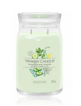 Yankee Candle Cucumber Mint Cooler Aromātiskā svece 567 g (5038581151106)