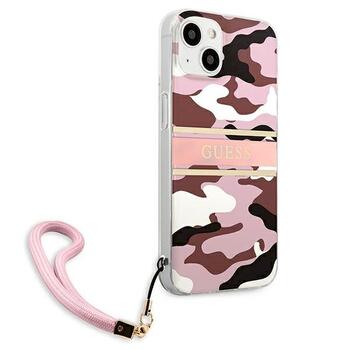 Guess GUHCP13SKCABPI Camo Strap Collection Защитный чехол для iPhone 13 mini 5,4