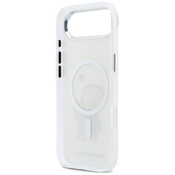 Case Karl Lagerfeld Karl & Choupette Back MagSafe Aizsargapvalks priekš iPhone Air / caurspīdīgs (KLHMP17M6HKCBHH)