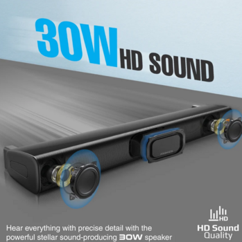 Promate StreamBar30 BassBoost SoundBar Система домашнего кинотеатра (STREAMBAR30)