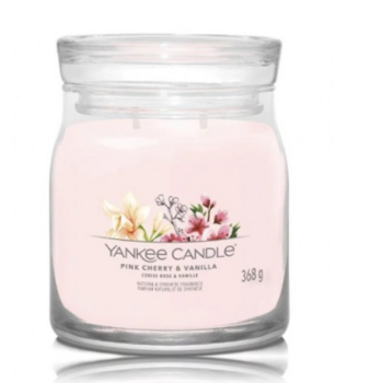 Yankee Candle Pink Cherry & Vanilla Aromātiskā svece 368 g (5038581129273)