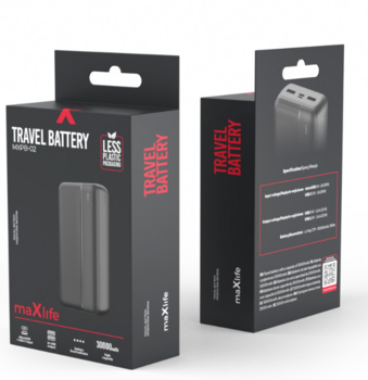 Maxlife MXPB-02 Power Bank 30000 mAh (OEM101228)