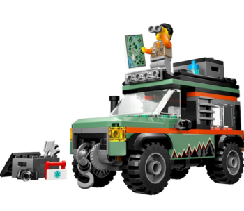 LEGO CITY 60447 Off-Road 4x4 Mountain Truck Konstruktors (60447)